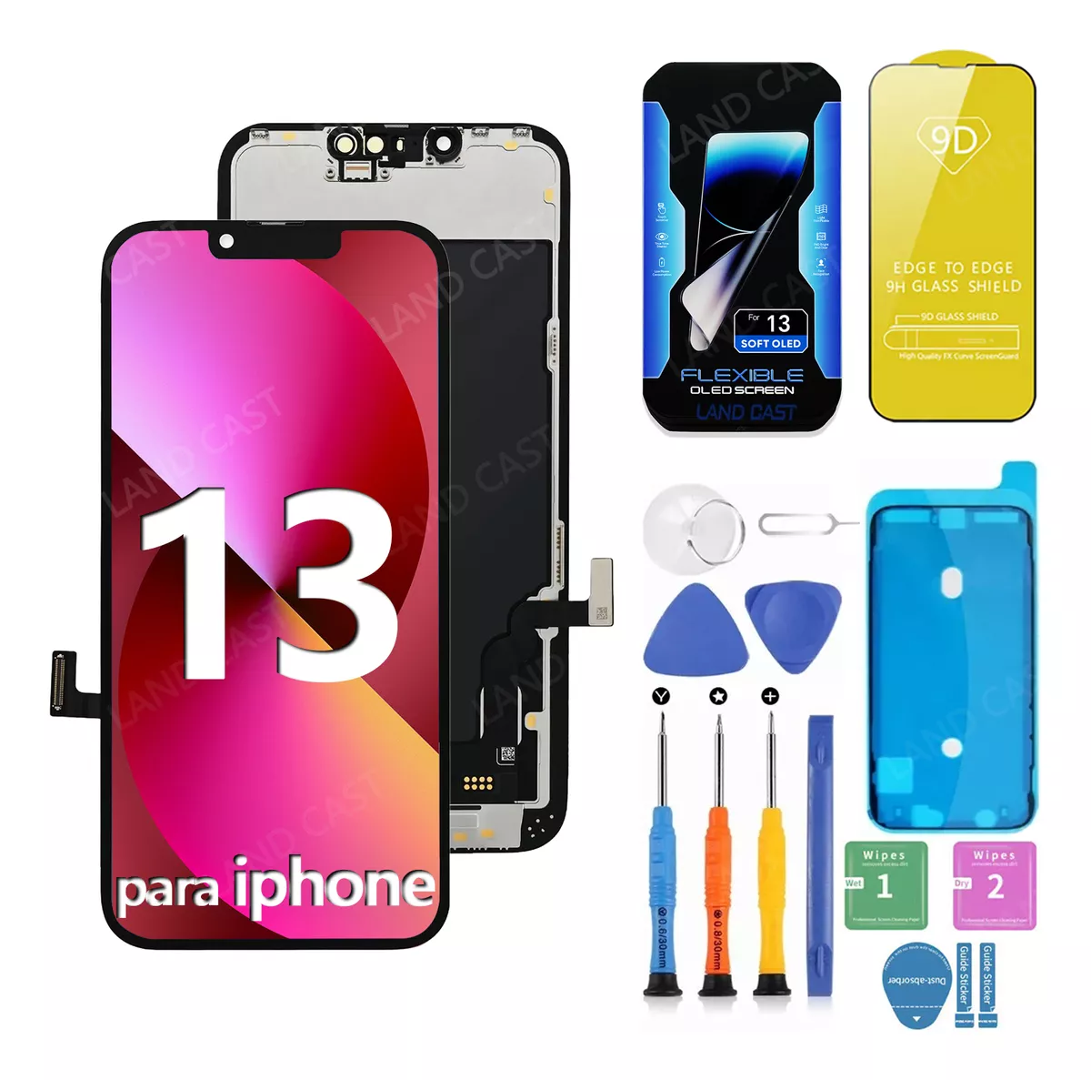 Pantalla Amoled T&aacute;ctil Para iPhone 13 Display