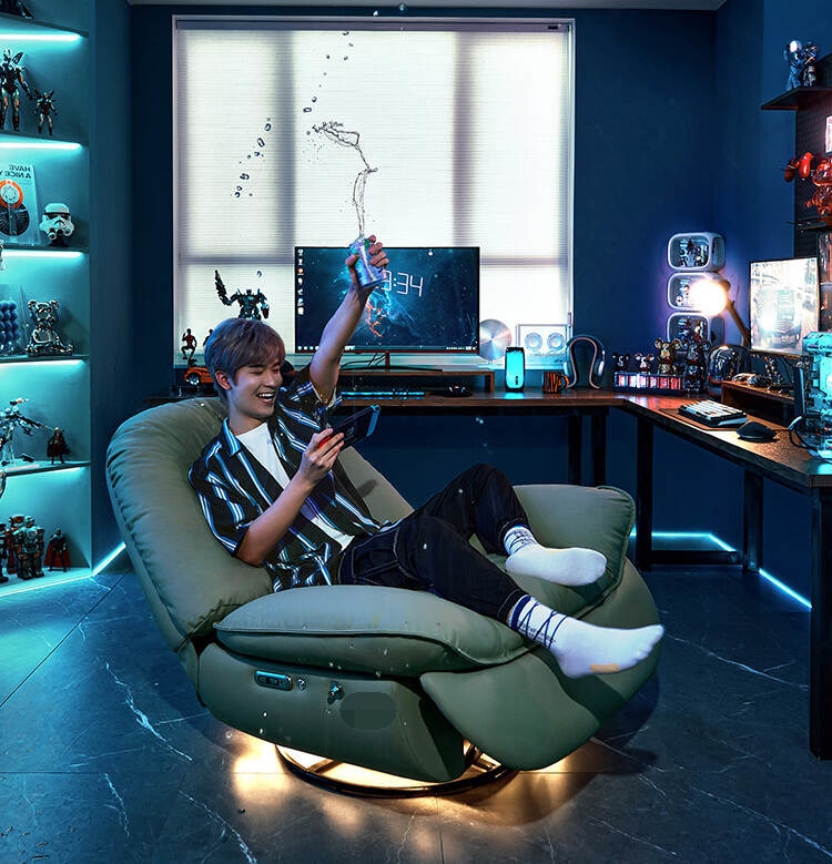 Sillón Sofá Eléctrico Inteligente con Control de Voz