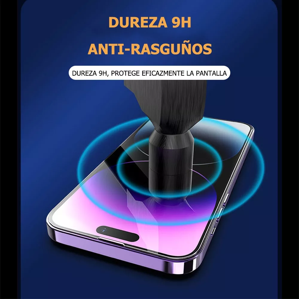 2 Piezas Mica Cristal Templado Hd Para iPhone