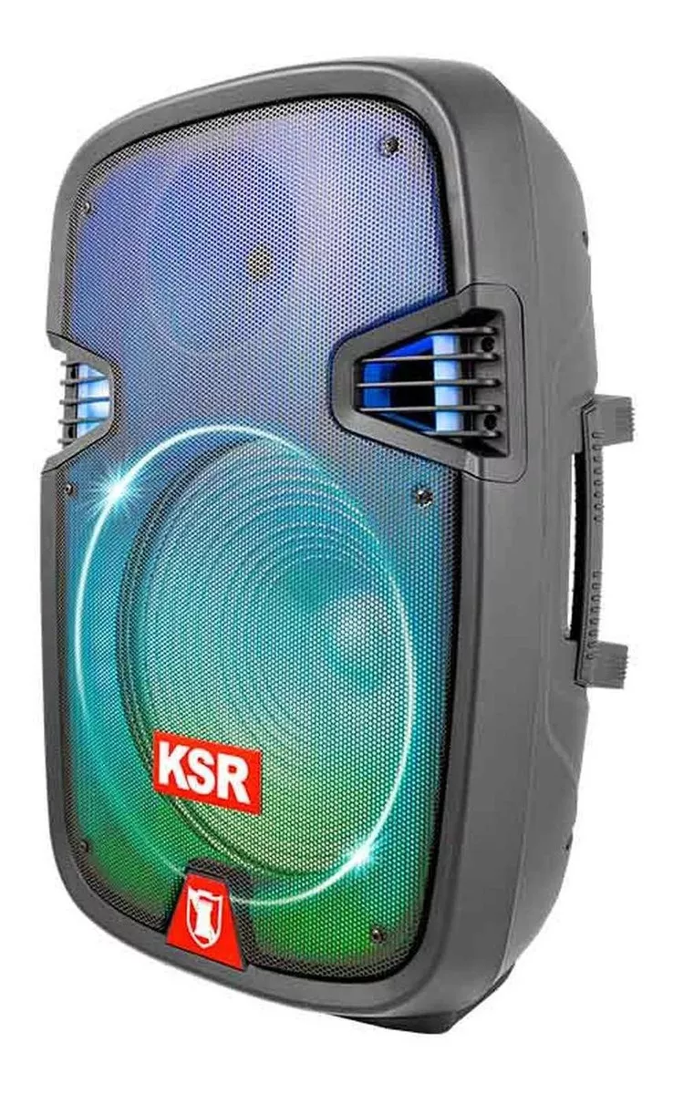 Bocina Bafle 15'' Recargable Kaiser Flama Ksr-link Ksw-4015