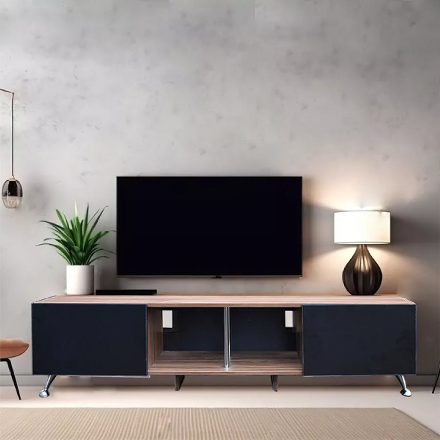 Centro De Entretenimiento Tv,hogare,london, Mueble Tv 90, Rg