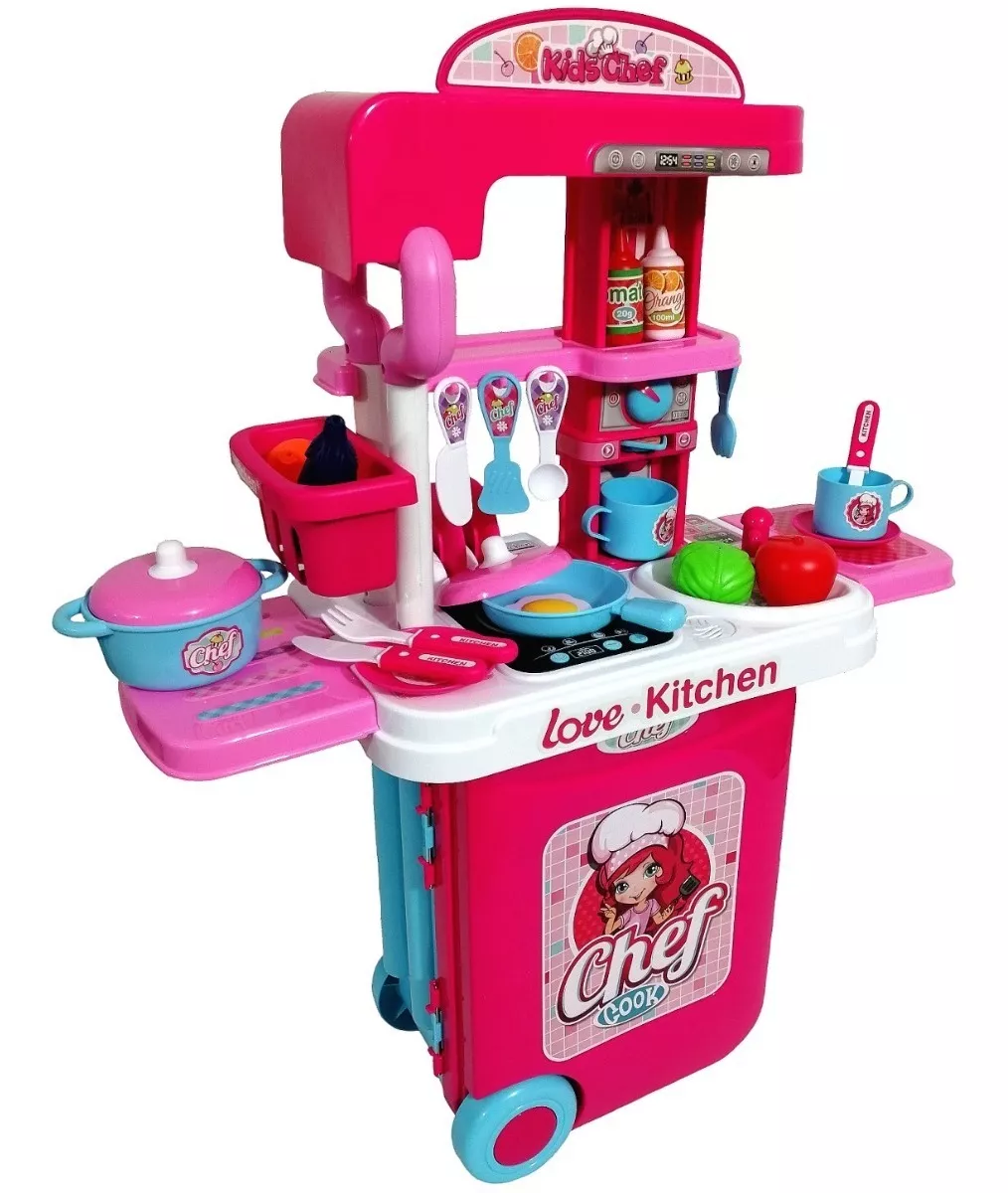 Cocina Cocinita Juguete Luz Sonido Creatividad Infantil Moda
