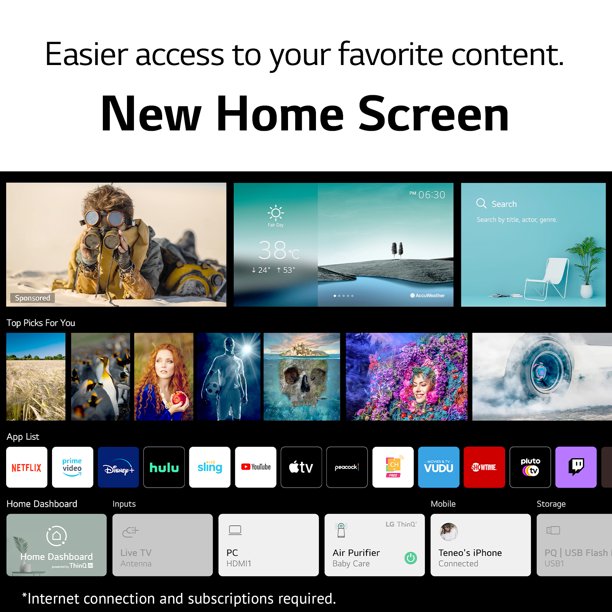 LG Smart TV de 55