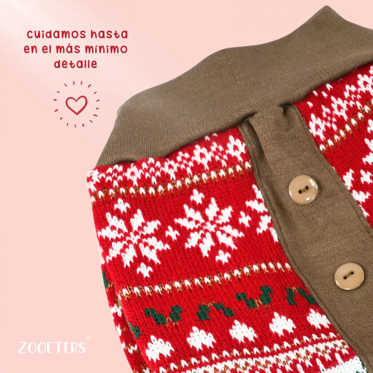 Sueter Navideño Perro Gato Razas Pequeñas Chico Zooeters