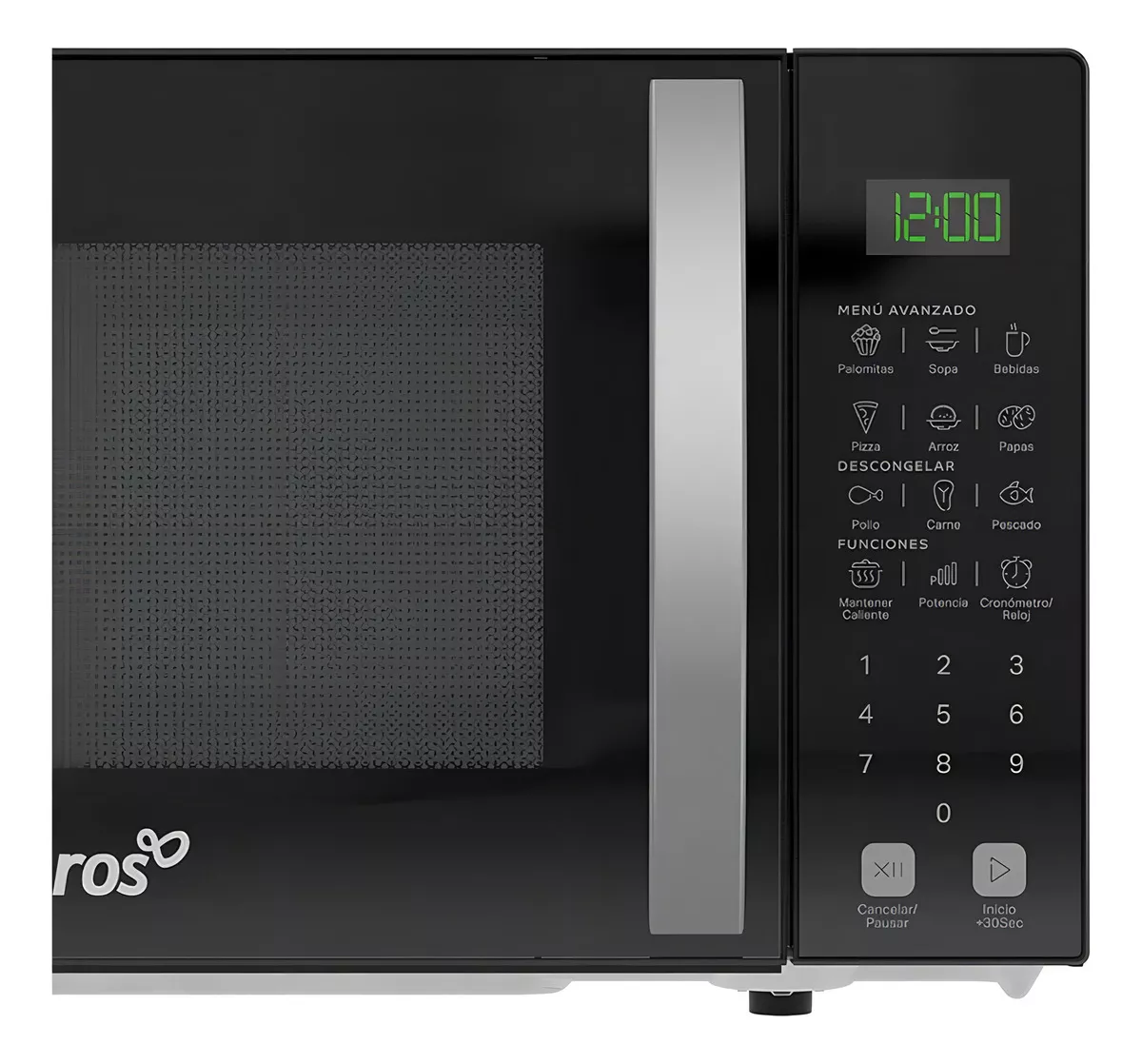Microondas Acros AM1807 negro 0.7 ft³ 120V