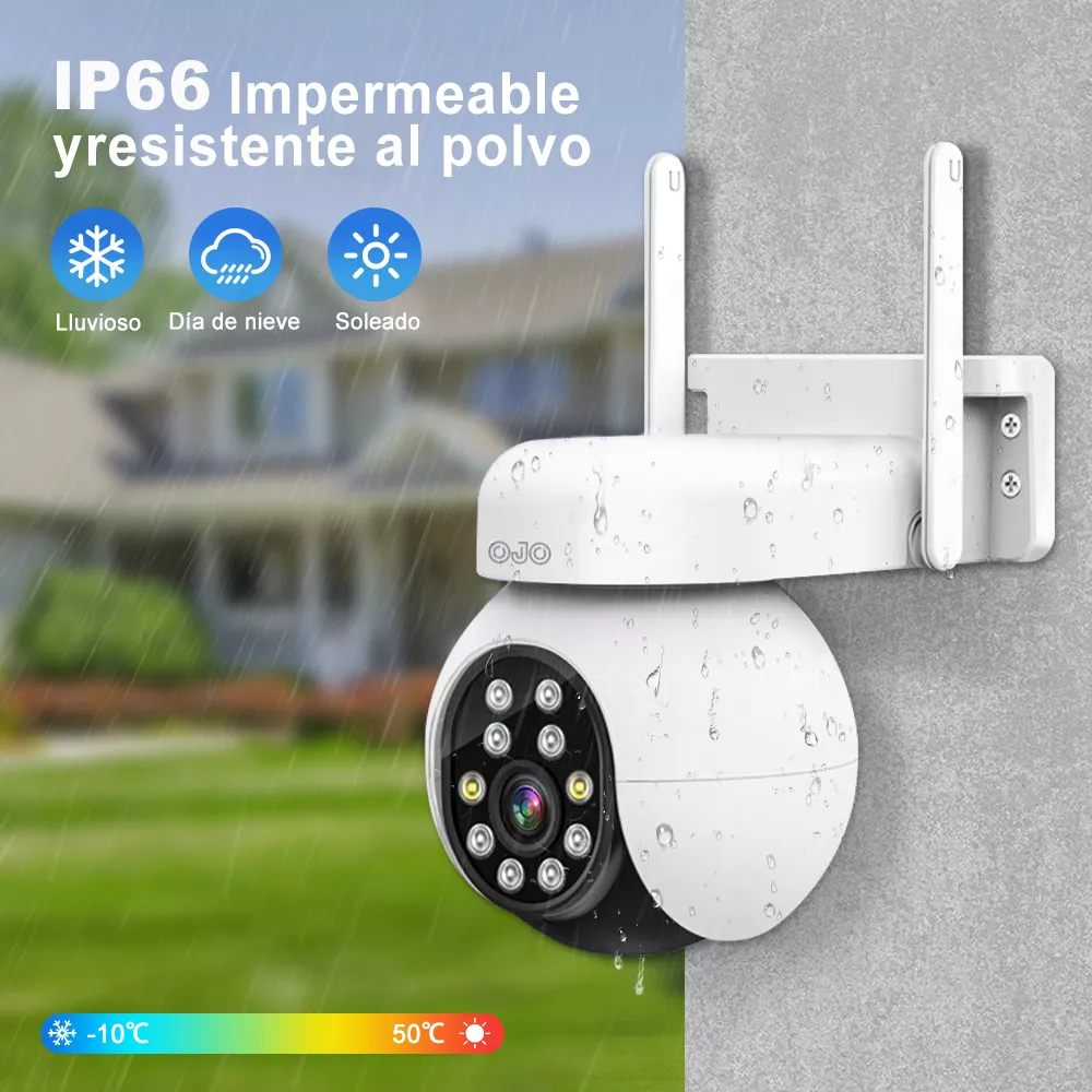 Ojo 5mp Cámara De Seguridad Wifi Camara Vigilancia Hd 4k