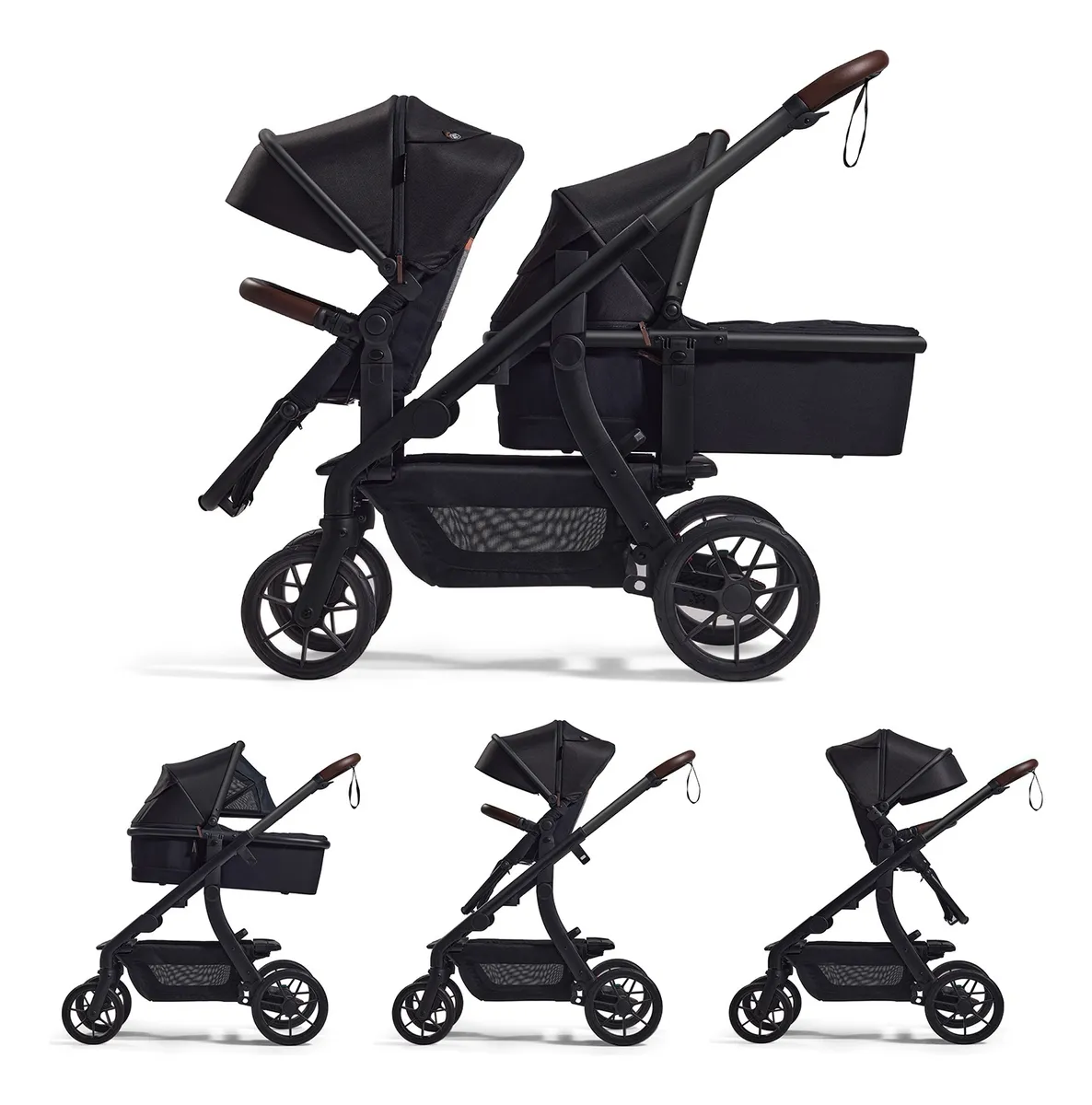 Momcozy Changego Carriola De Bebé Multifuncional Negro