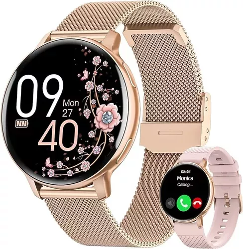 Dekelife Smartwatch Motion Reloj Inteligente Mujer IP68 con Llamadas Bluetooth,Regalo Mujer