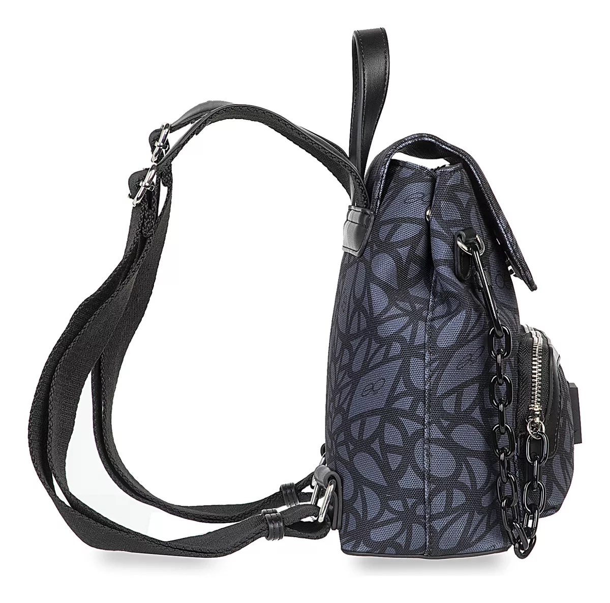 Mochila Mediana Cloe Para Mujer Solapa Con Cierre Magnético