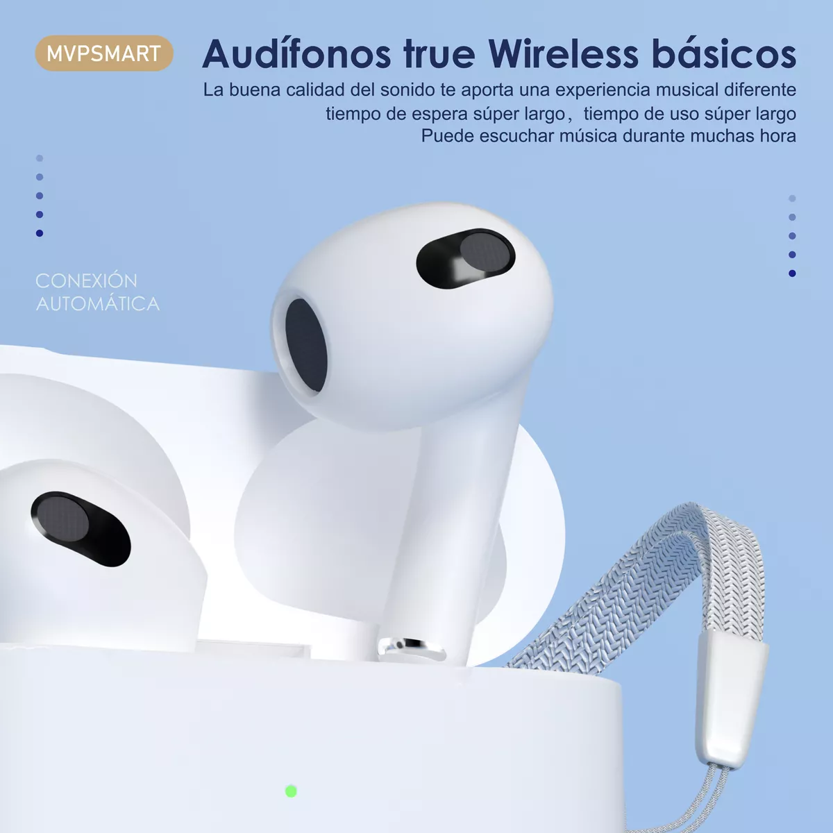 Audífonos Bluetooth Oem Compatible iPhone Xiaomi Android Cre