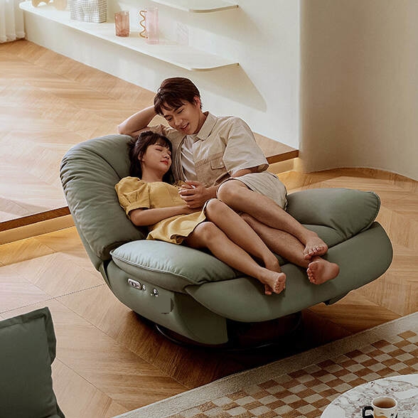 Sillón Sofá Eléctrico Inteligente con Control de Voz