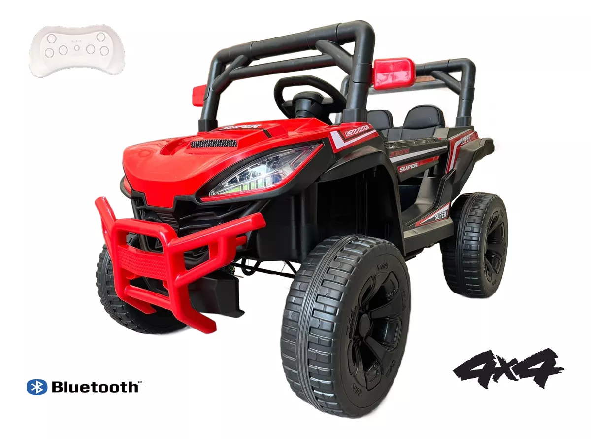 Montable Electrico Atv903 12v 4x4 Goma Control Bluetooth