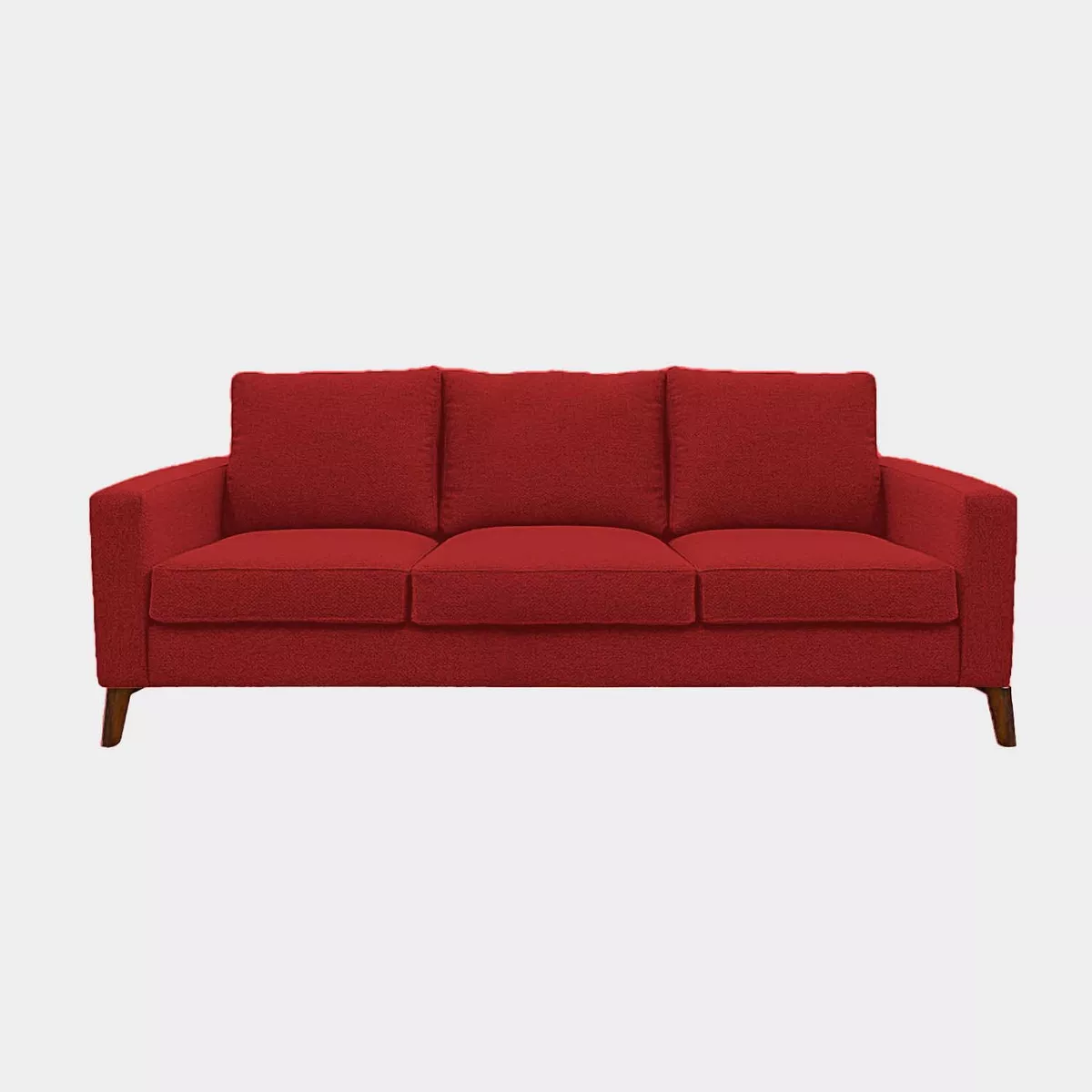 Sofá Sala Sillón Tres Plazas Praga Tela Curri Inlab Muebles