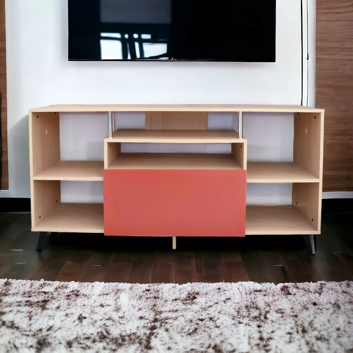 Centro De Entretenimiento Ibiza, Mueble Tv, 80 Alto, Hogare
