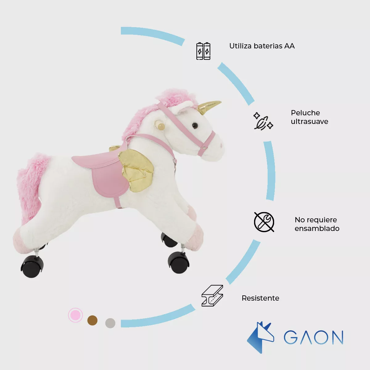 Juguete Montable De Balance Para Niños De Figuras De Animal
