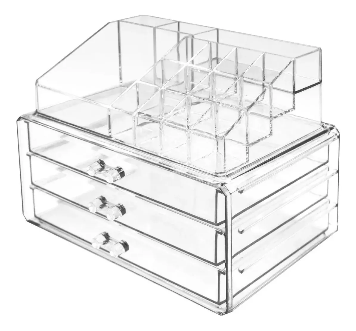 Organizador De Maquillaje Labiales Acrilico Caja Alajero