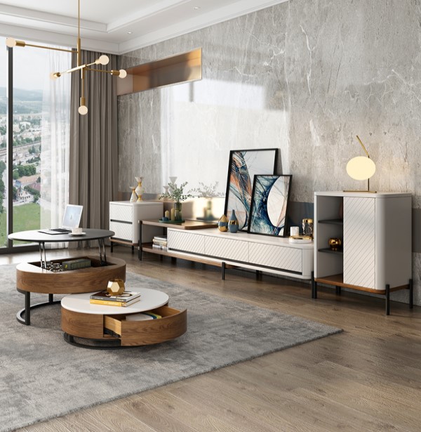 🎉Mesa de centro elevable de estilo escandinavo