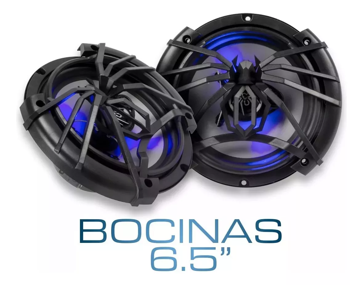 kit Par De Bocinas 6x9 + Par De Bocinas 6.5 Led-Soundstream