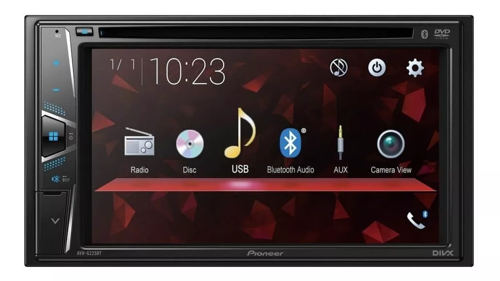 Auto Est&eacute;reo Pioneer Pioneer AVHG225BT Doble Din Pantalla Bluetooth