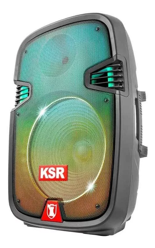 Bocina Bafle 15'' Recargable Kaiser Flama Ksr-link Ksw-4015