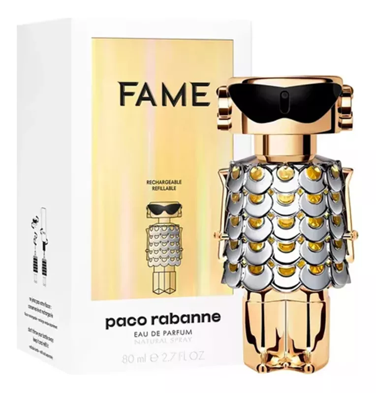 Perfume Paco Rabanne Fame Eau De Parfum 80 Ml Para Mujer