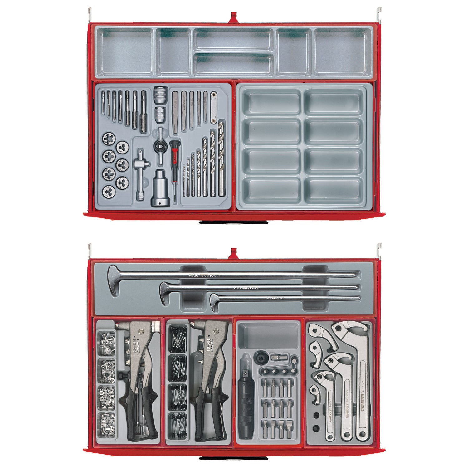 ⏰ ¡La promoción comienza ahora! Teng Tools TCMONSTER02 Juego completo de herramientas de mano Monster Giant Master de 1100 piezas