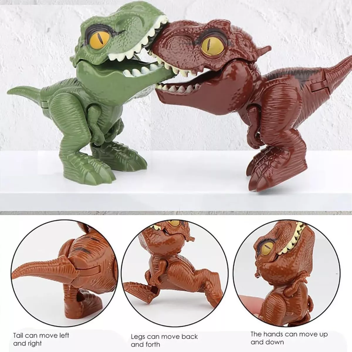 Dedos Dinosaurio Juguetes De Que Se Estira Para Paquete10pcs