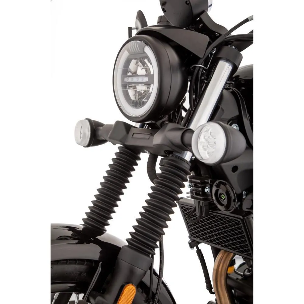 Motocicleta Chopper Italika TC 300 Negra