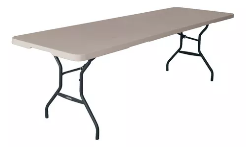 Lifetime 80219 mesa rectangular portafolio 2.44m 1 unidad arena