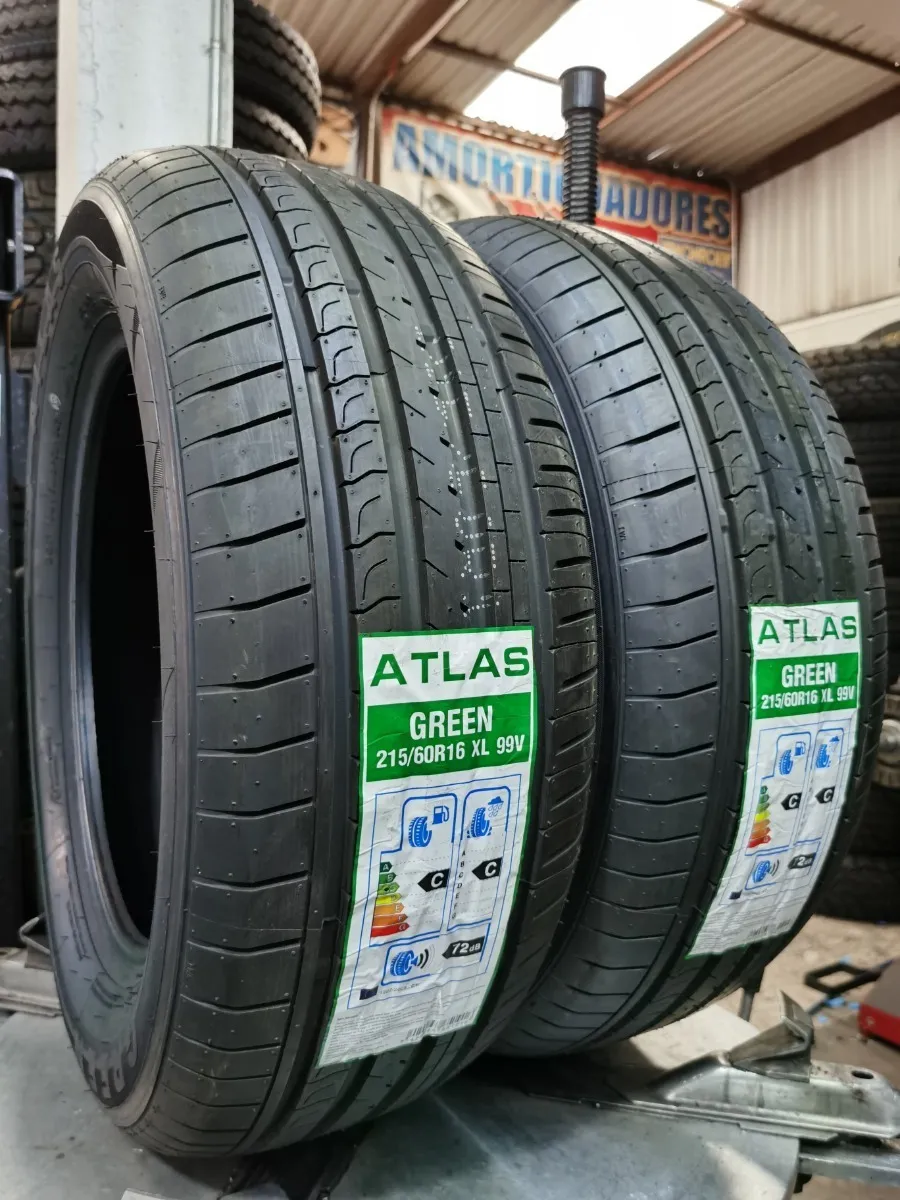 Paquete De 2 Llantas 215/60 R16 Atlas Green 99v