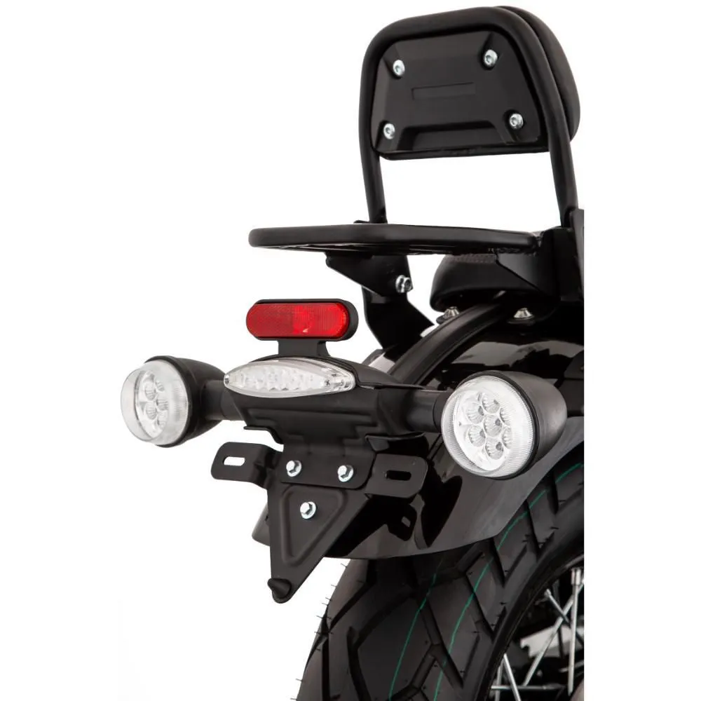 Motocicleta Chopper Italika TC 300 Negra