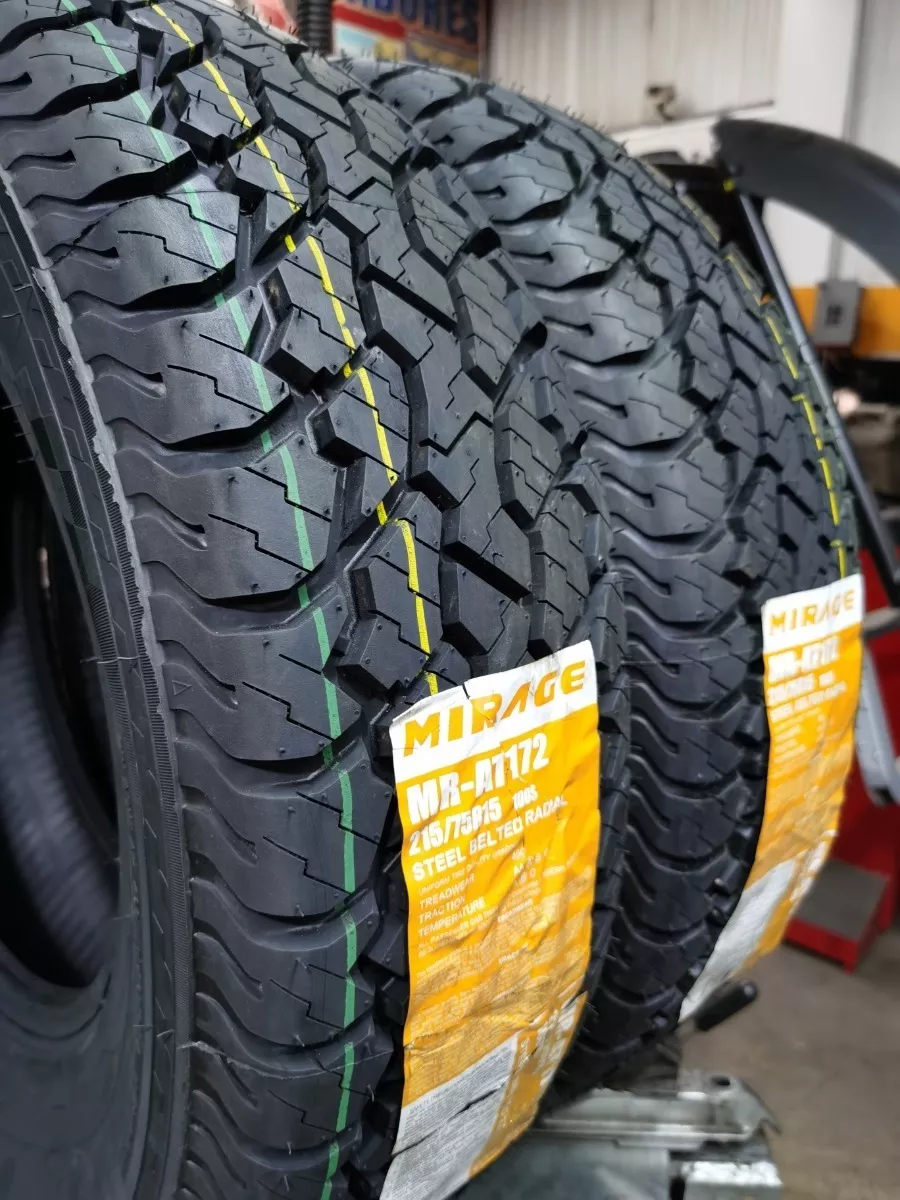 Paquete 2 Llantas 215/75 R15 Mirage Mr-at172 100s