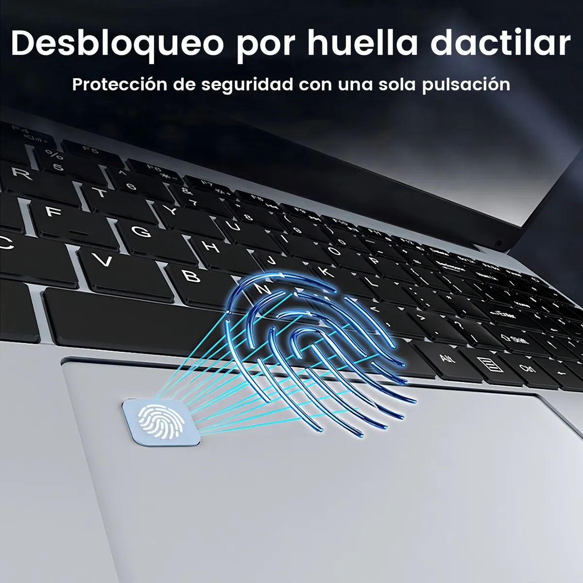 Laptop Intel Celeron 2 en 1 Notebook DDR4 16 GB RAM 512 GB SSD 15.6' Plateado 1920 px x 1080 px Windows 11
