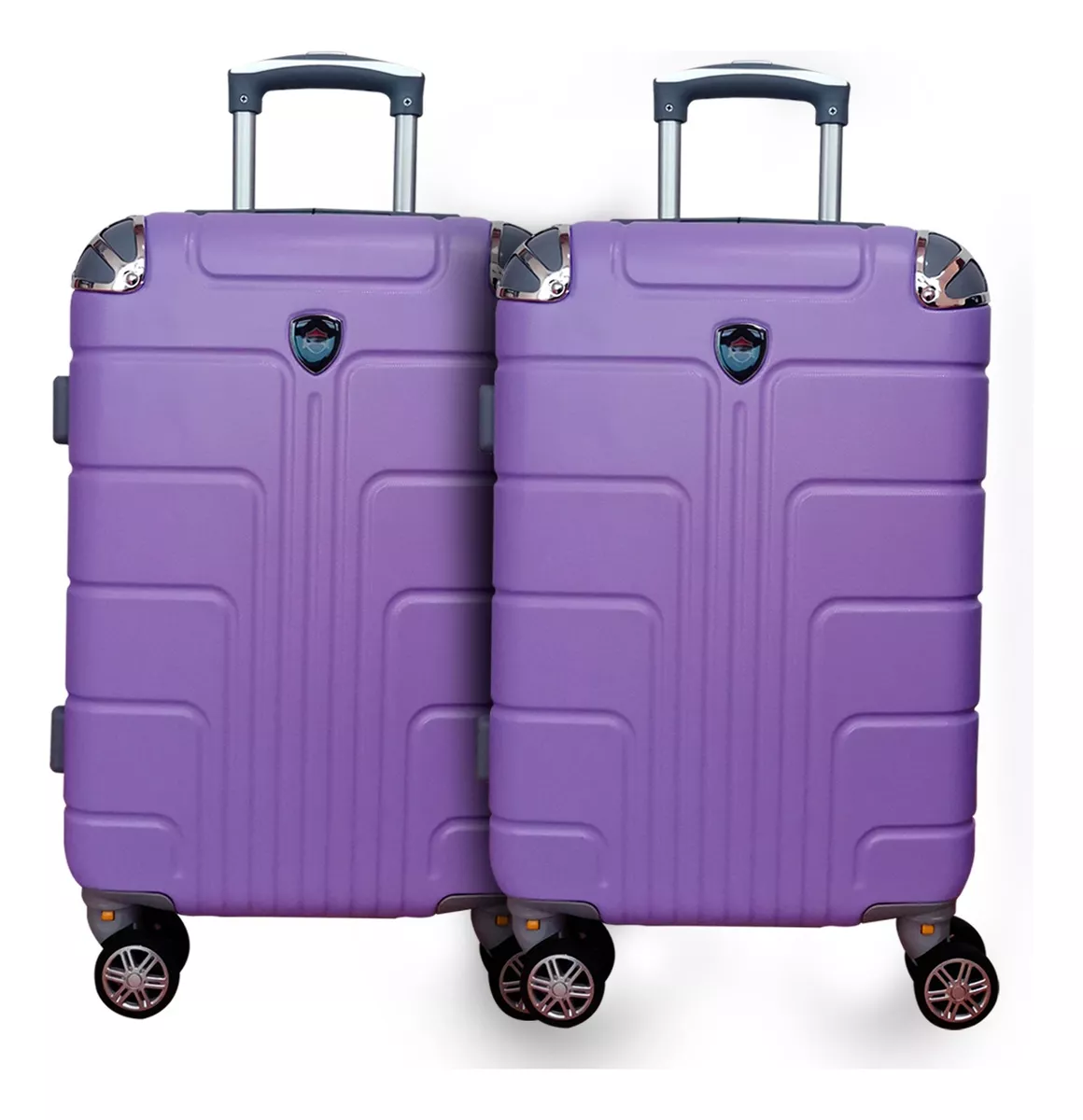 kit Viaje Maletas Avión 2pz 10kilos Ruedas 360 Set 20+20 Pul