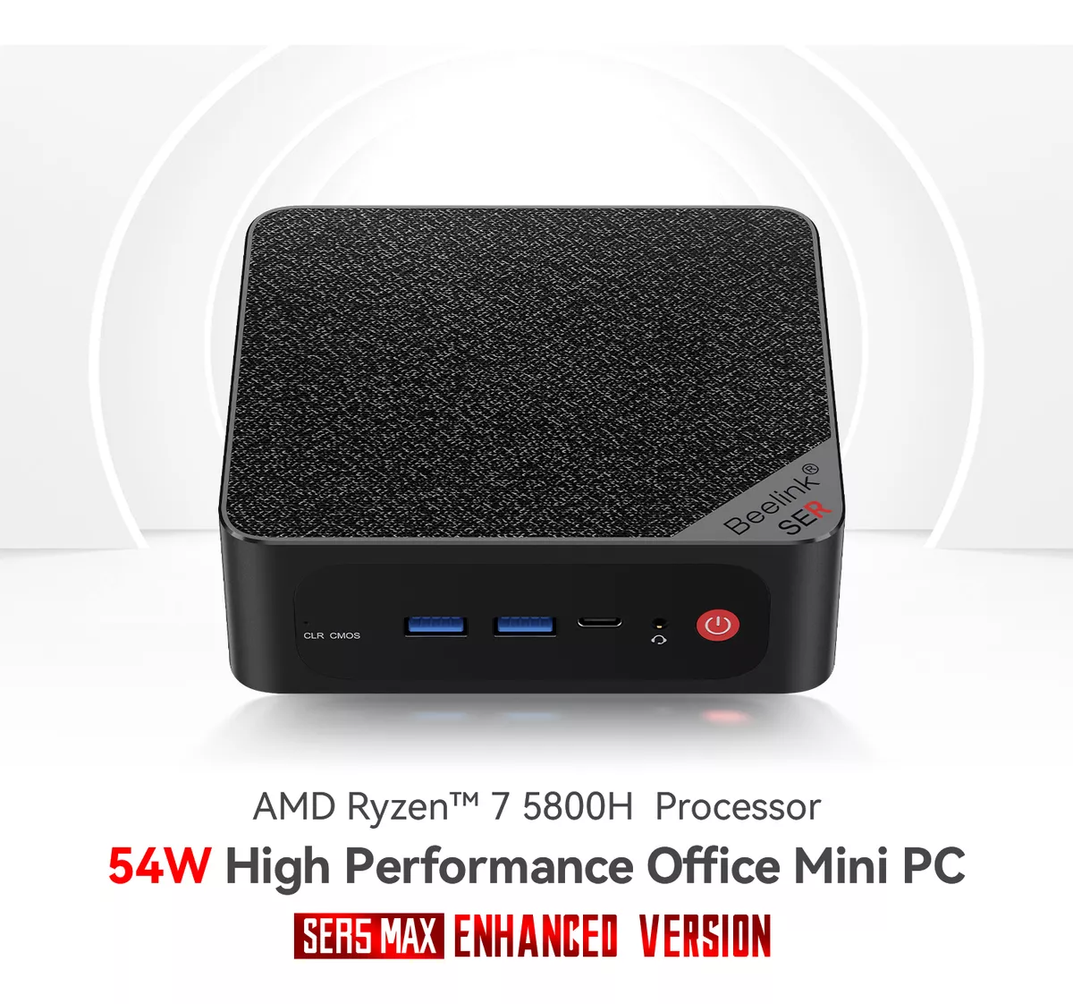 Mini Pc Amd Ryzen 7 5800h 16 Gb De Ram Ddr4 1 Tb Nvme Ssd