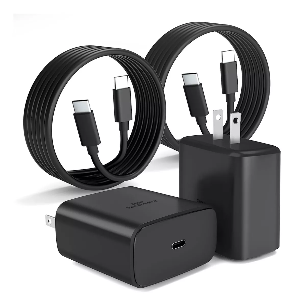 Cargador Tipo C De 45w Para Samsung S23 S23 Ultra 2 Piezas