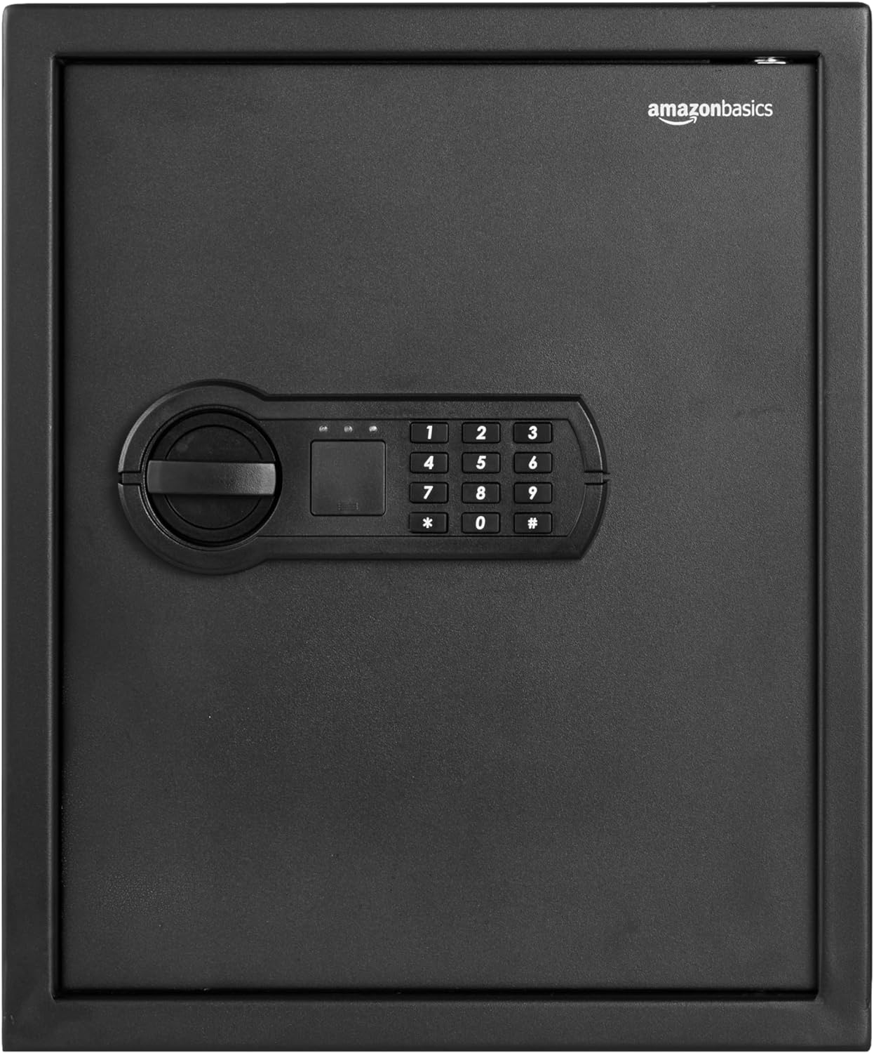 Caja fuerte de seguridad para el de acero con teclado programable, documentos seguros, joyas, objetos de valor, 1.52 pies c&uacute;bicos, 13.8 x 13 x 16.5 pulgadas, color negro