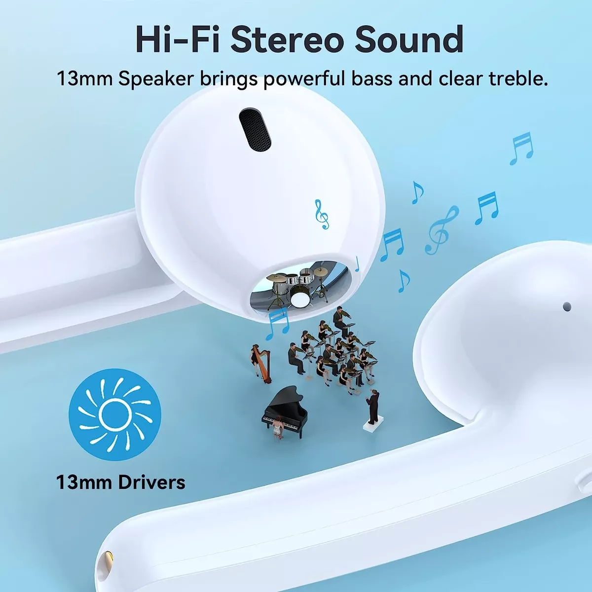 Auriculares Inalámbricos Pro5 Compatibles Con iPhone Android