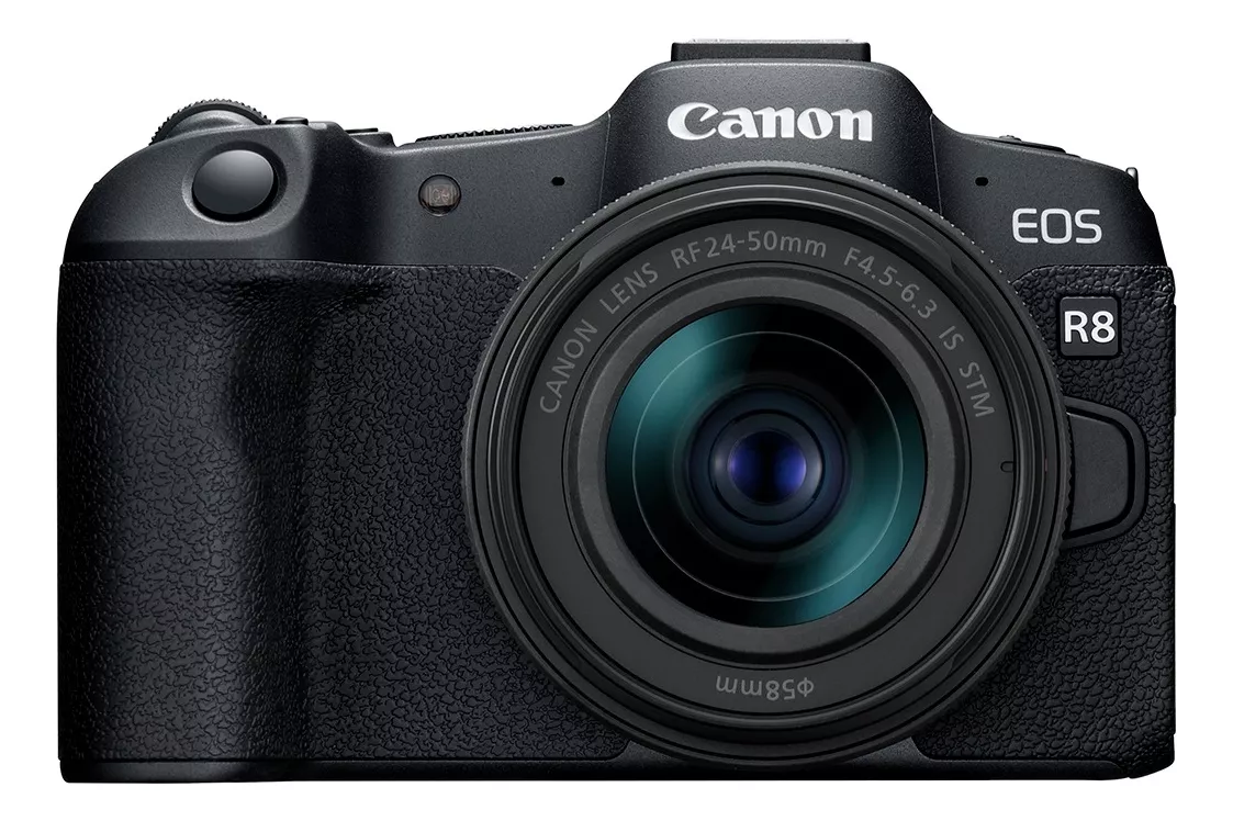 C&aacute;mara Canon Eos R8 Rf 24-50mm F4.5-6.3 Is Stm color Negro