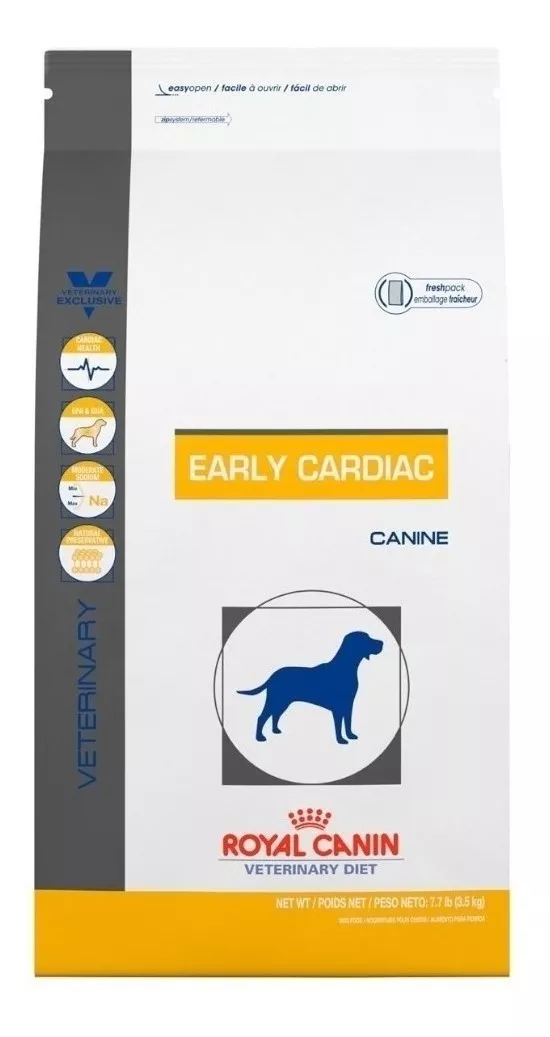 Mars Petcare Royal Canin Veterinary Diet Canine Early Cardiac Perro Adulto-Todos los tamaños-Mix-8 kg-Bolsa-Seca
