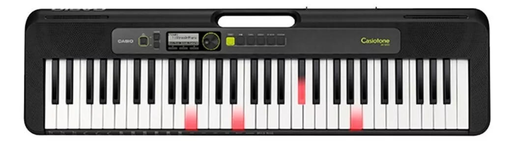 Teclado musical Casio Key Lighting LK-S250 negro