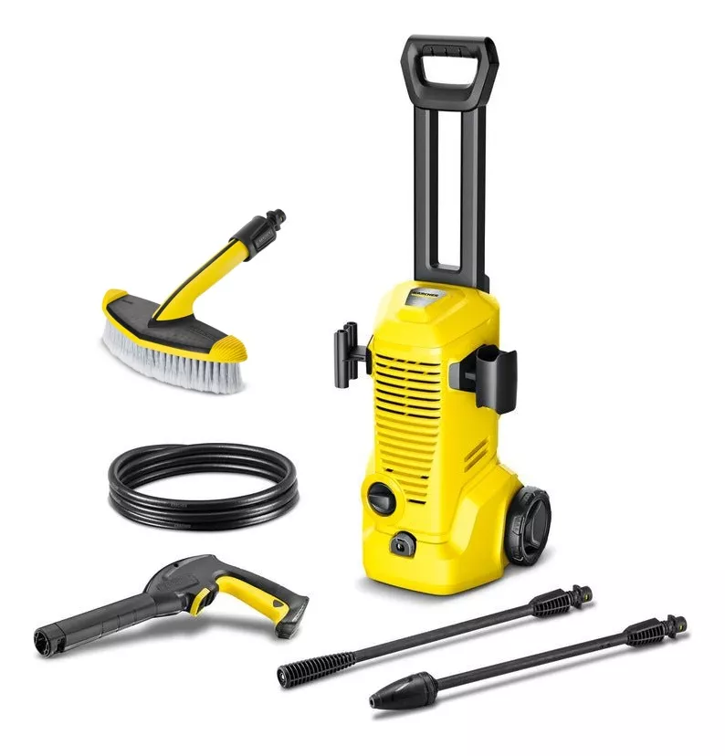 kit Hidrolavadora K2 Premiun Y Cepillo Suave Karcher