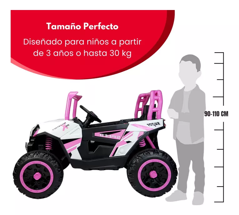 Montable Electrico Para Niños Coche A Control Remoto Luz 12v