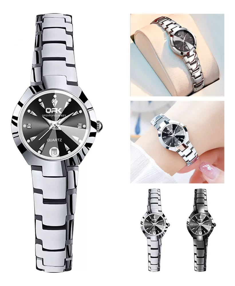 Opk Reloj De Mujer Original Impermeable Cuarzo Moda 8105