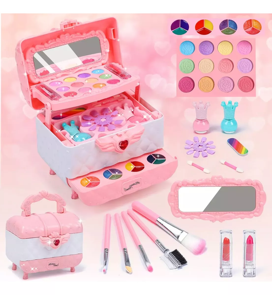Juguetes Maquillaje Lavable De No Tóxico Regalo Navidad Niña