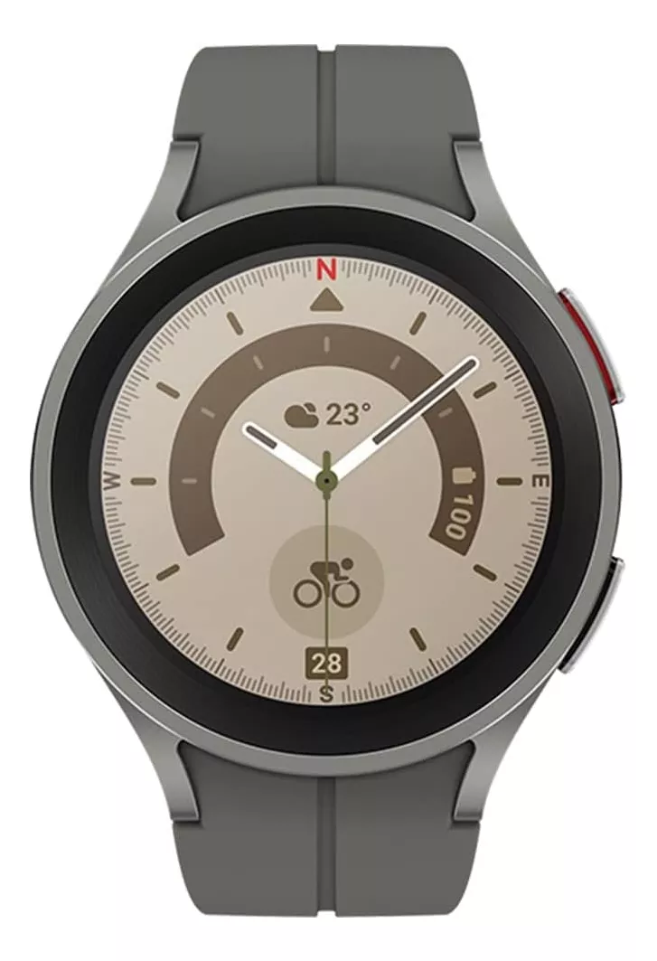 Samsung Galaxy reloj 5 Pro 45mm Silver (Reacondicionado)