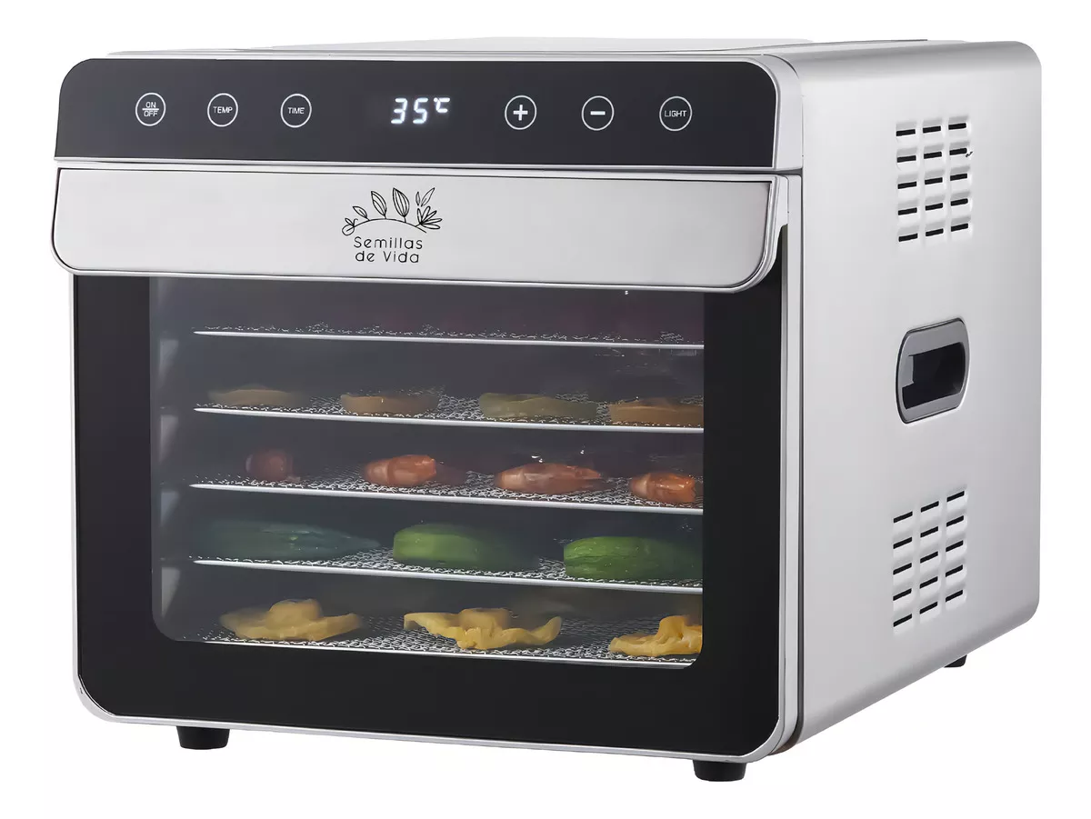 Deshidratador De Alimentos SemillasdeVida SV-DESH-06A 6 Bandejas