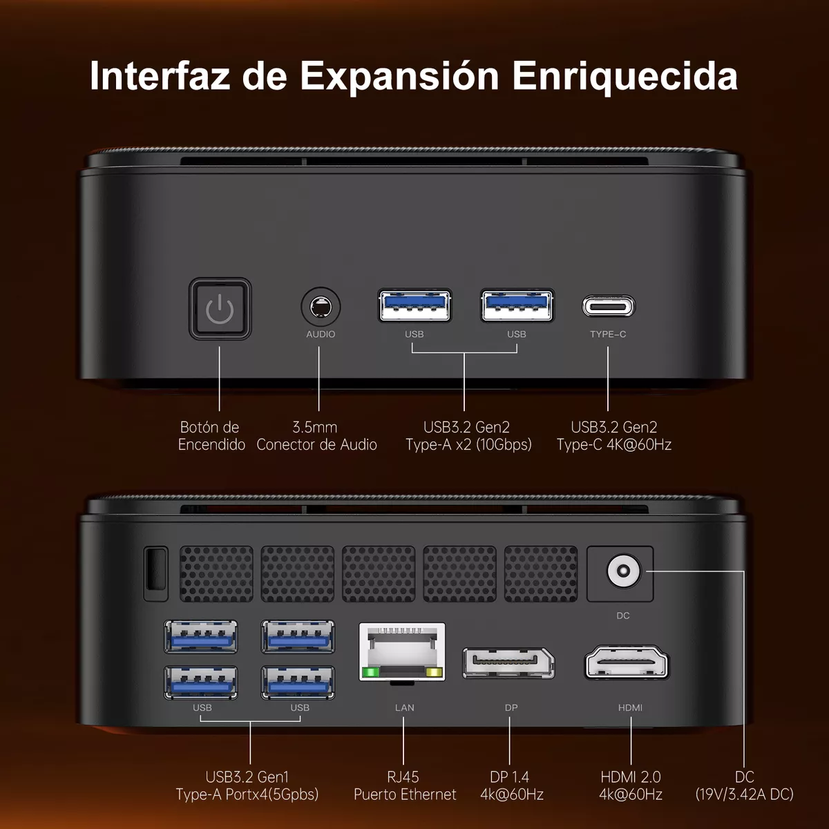 Mini Pc Amd Ryzen 7 5825u 16gb Ram 512gb Con Windows 11 Pro