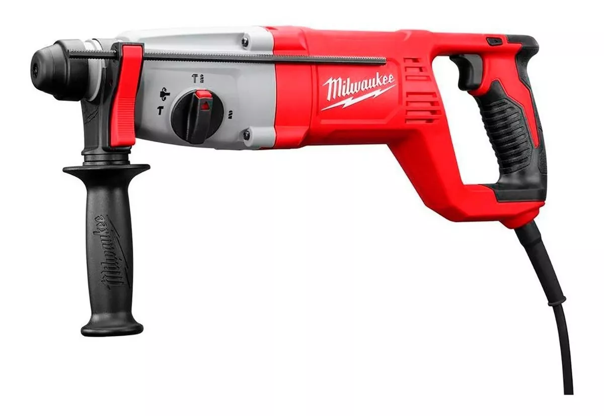 Rotomartillo Milwaukee 5262-21 Rojo Y Negro Y Gris 120v color Rojo/Negro/Gris