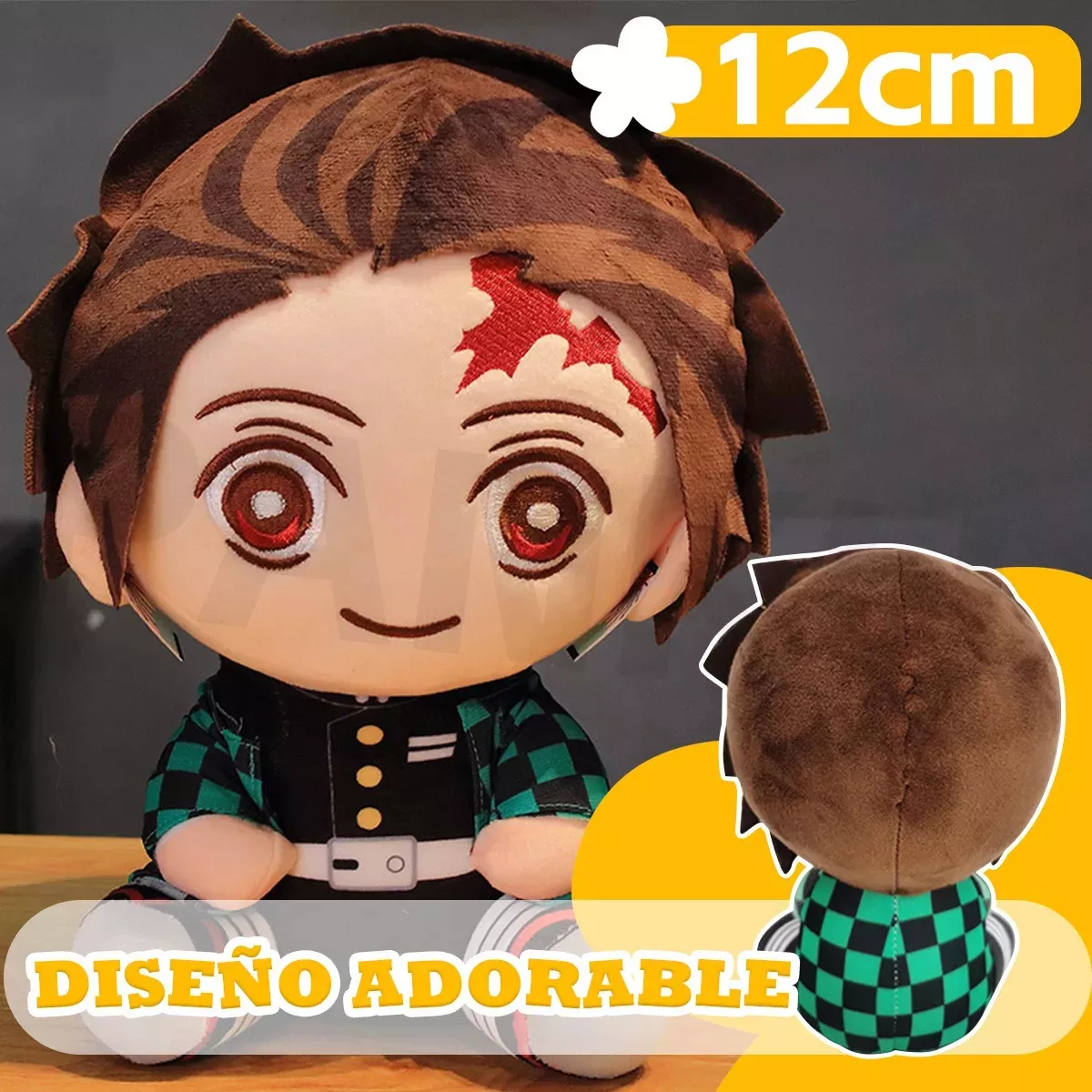 7pcs Demon Slayer Peluches Figura Juguete Para Niños